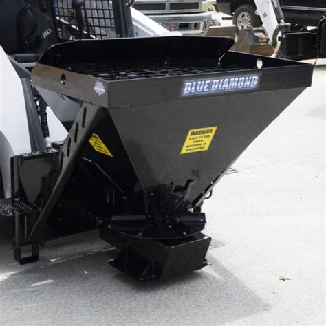 material spreader skid steer|material spreaders for skid steer.